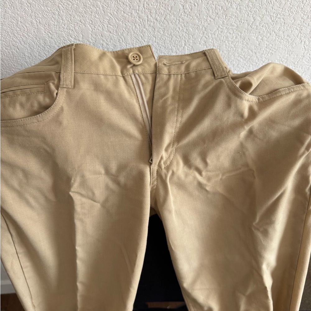Makers & Riders tan AeroDri Wool pants